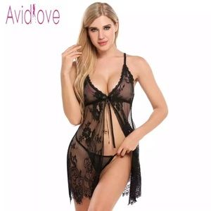 Sexy Open Babydoll Lingerie
